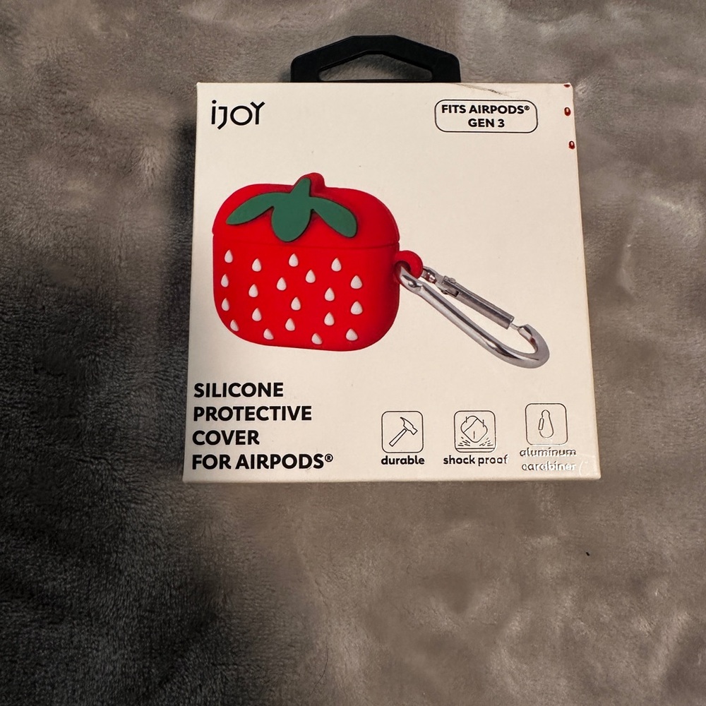 iJoy Silicone Protective Airpods Gen 3 Case‎ Cover,